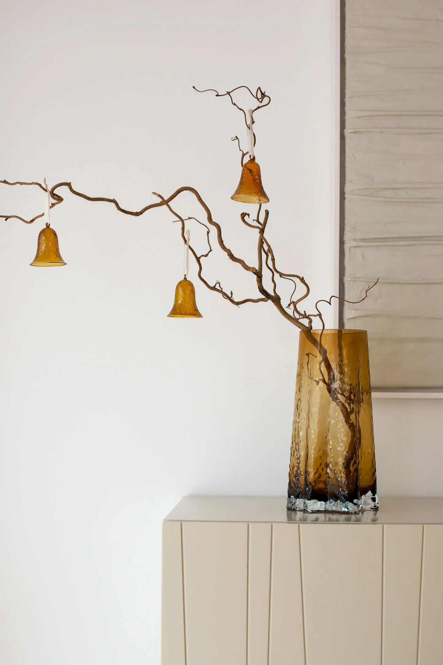 Campana Gry bell 8 cm, Coñac Cooee Design
