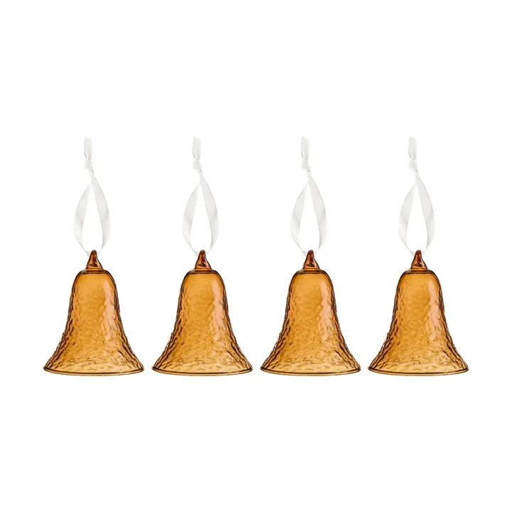 Campana Gry bell 8 cm paquete de 4 - Coñac - Cooee Design