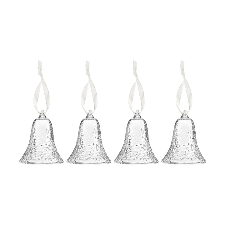 Campana Gry bell 8 cm paquete de 4 - Transparente - Cooee Design