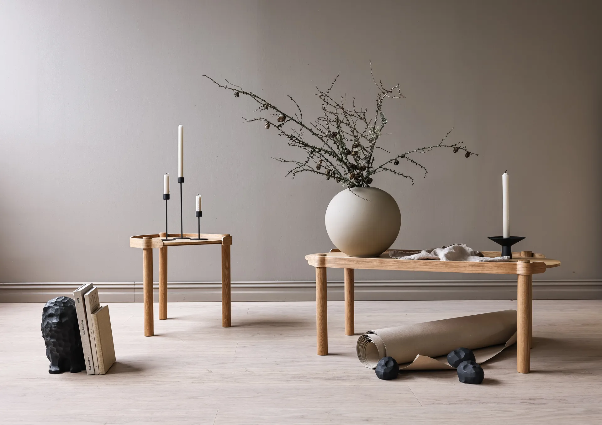 Candelabro Cooee 13 cm, Black Cooee Design