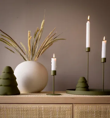 Candelabro Cooee 13 cm - Olive - Cooee Design