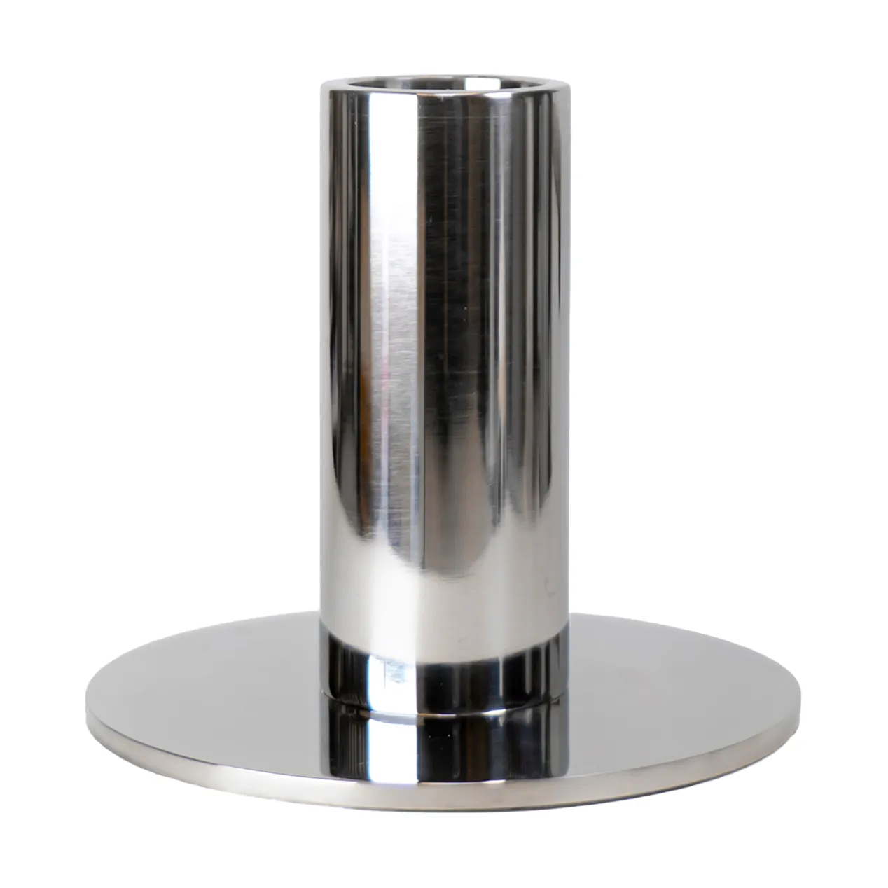 Candelabro Cooee bajo 7 cm, Acero inoxidable Cooee Design