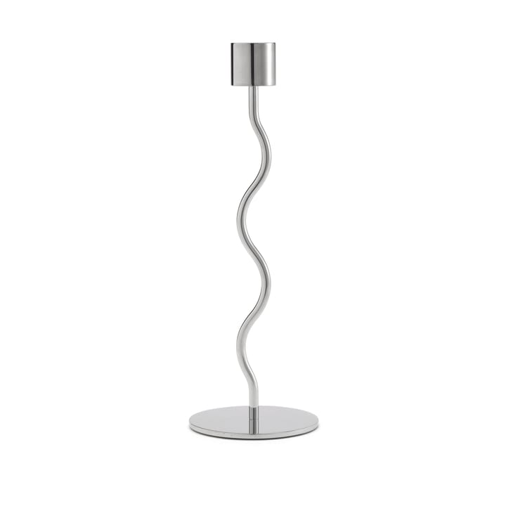 Candelabro Curved 23 cm - Acero inoxidable - Cooee Design