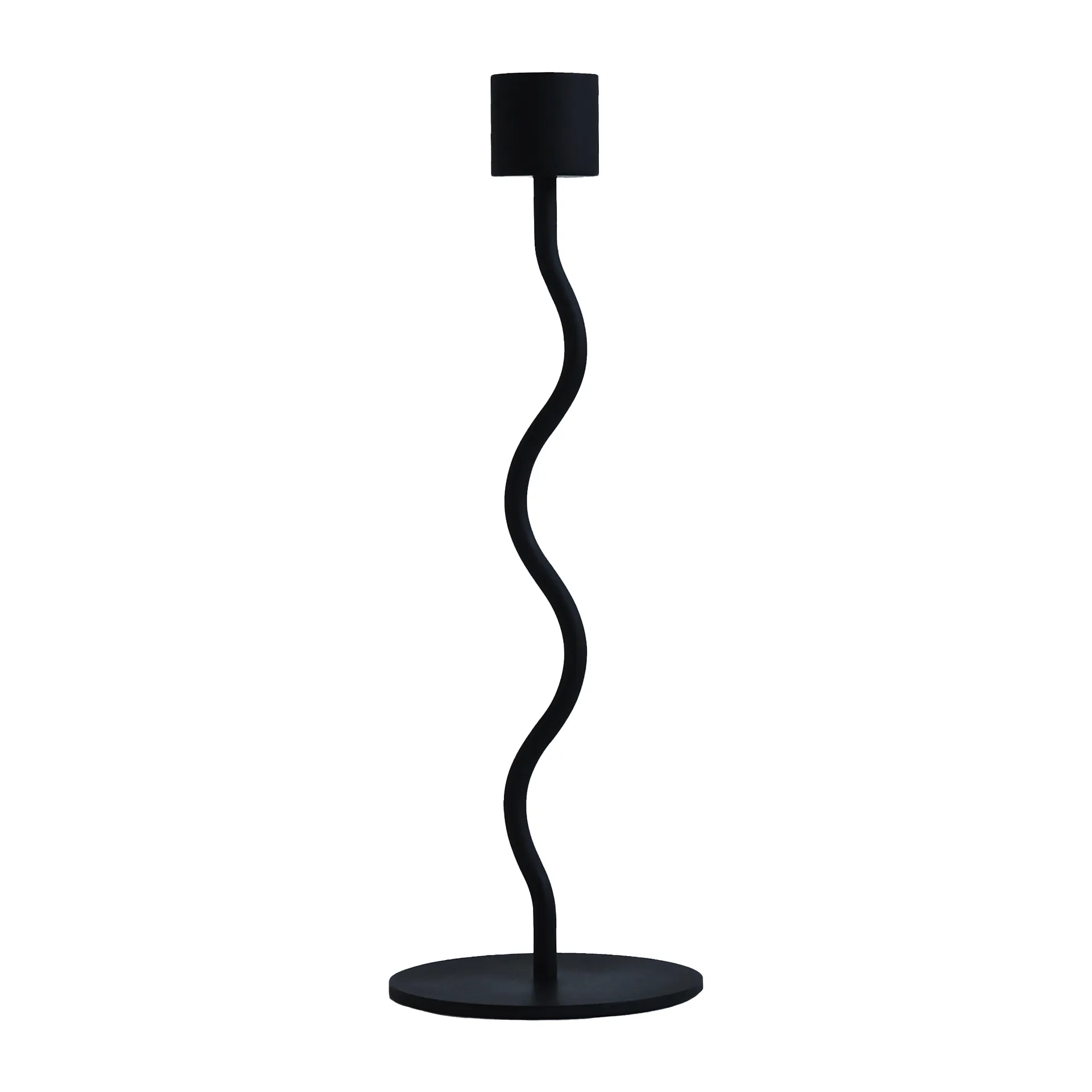 Candelabro Curved 23 cm, Black Cooee Design