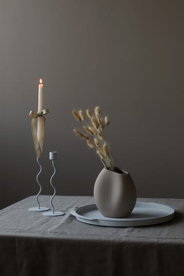 Candelabro Curved 23 cm - Pale blue - Cooee Design