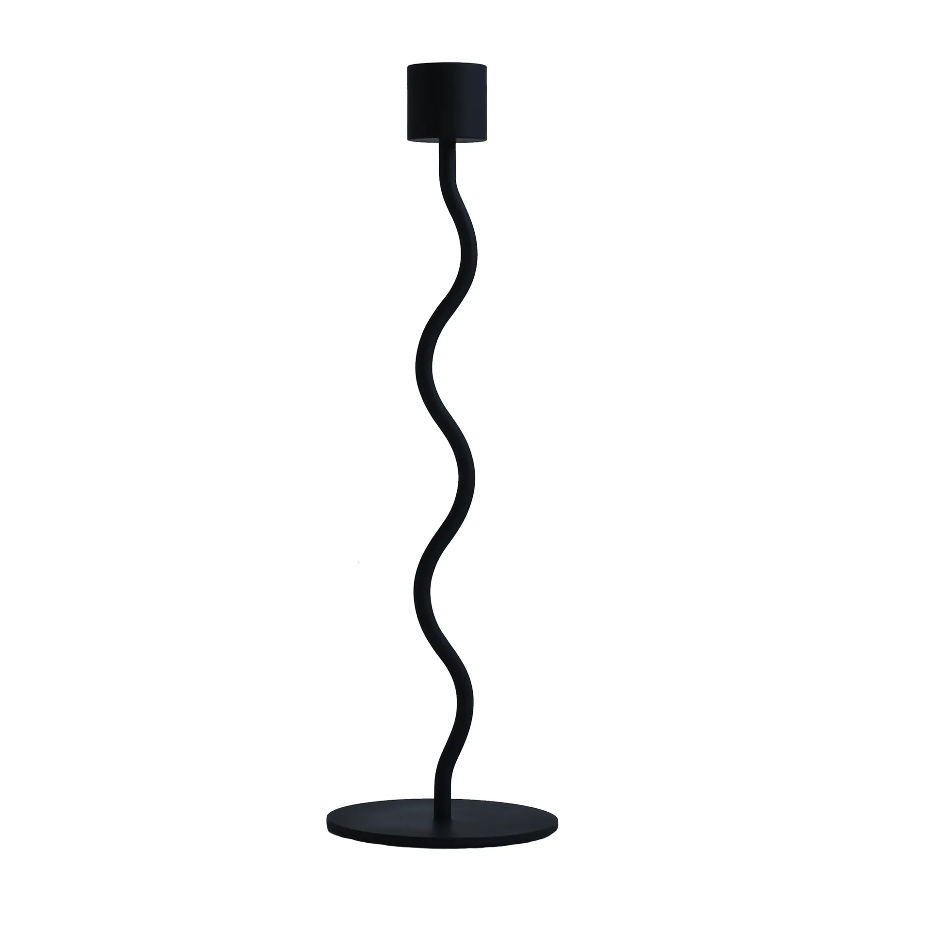Candelabro Curved 26 cm, Black Cooee Design