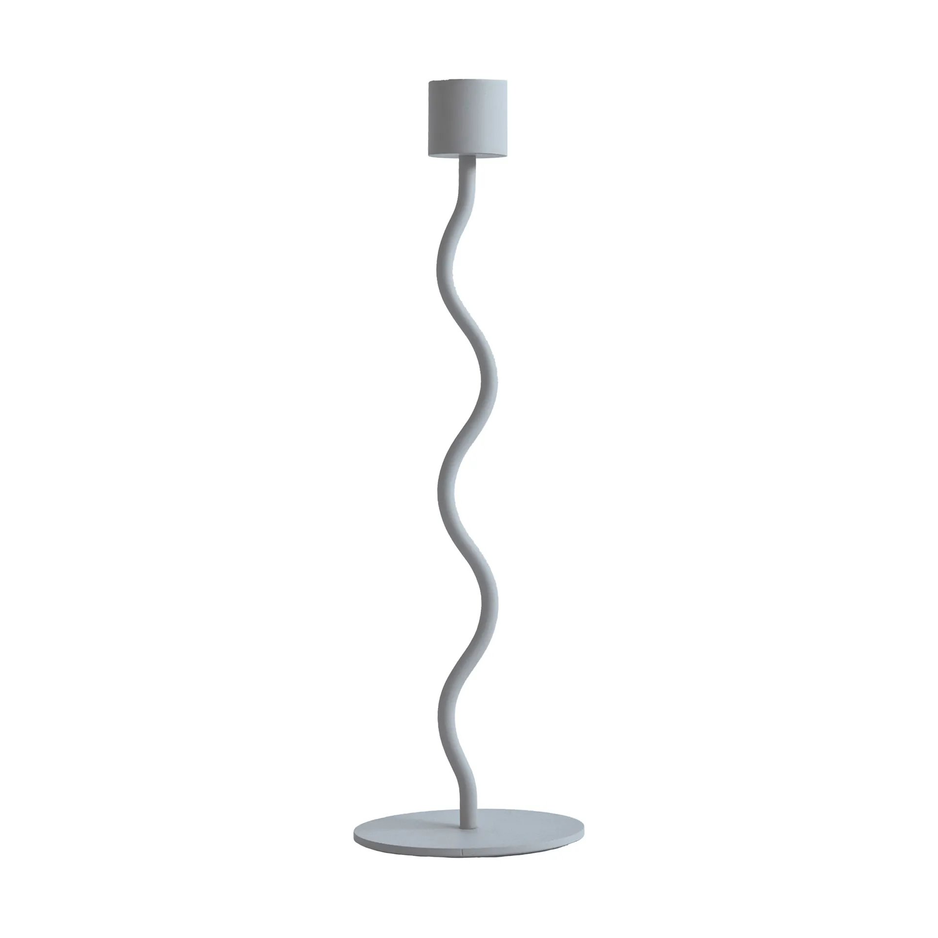 Candelabro Curved 26 cm, Pale blue Cooee Design