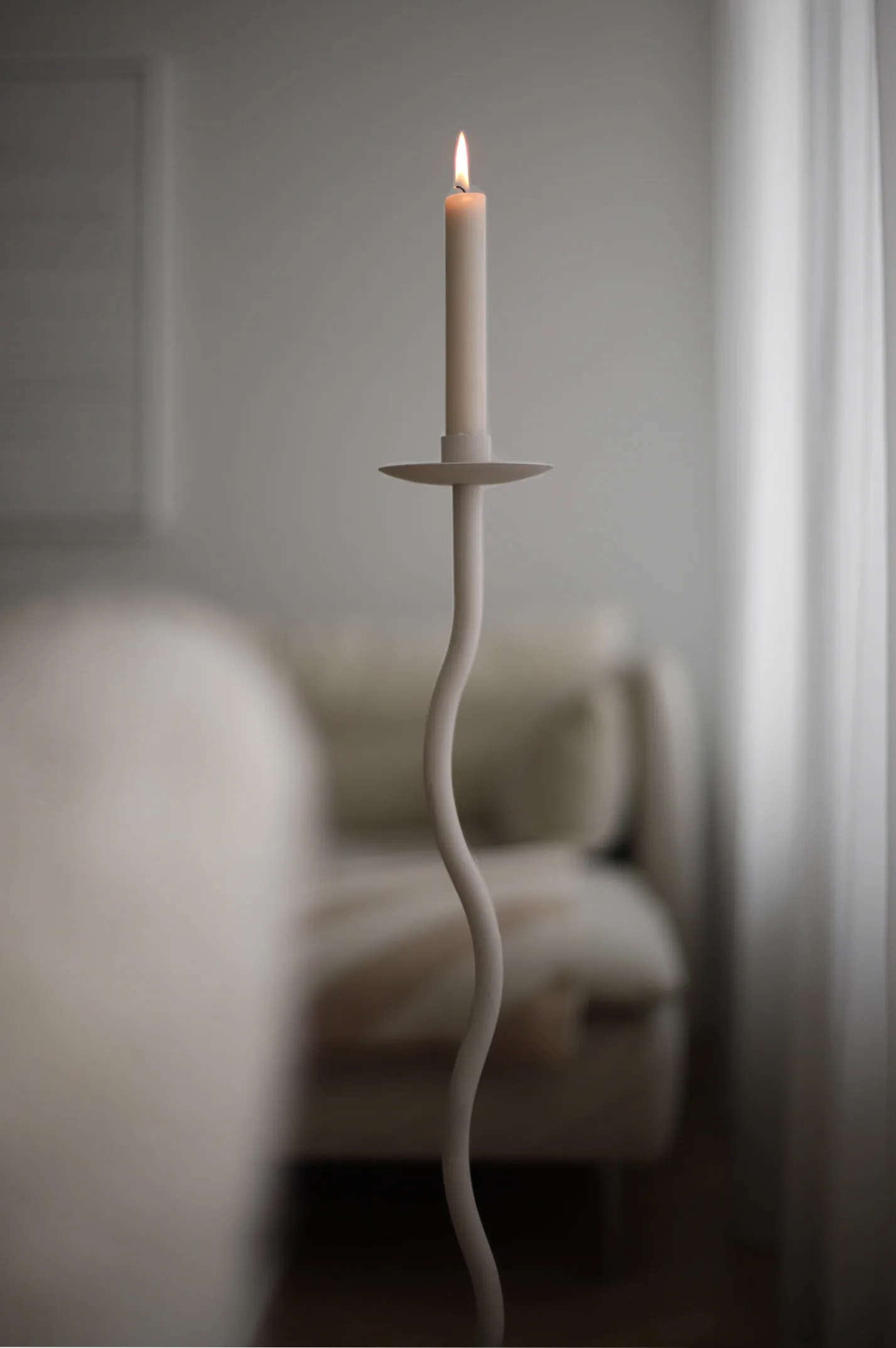 Candelabro Curved 75 cm, Sand Cooee Design