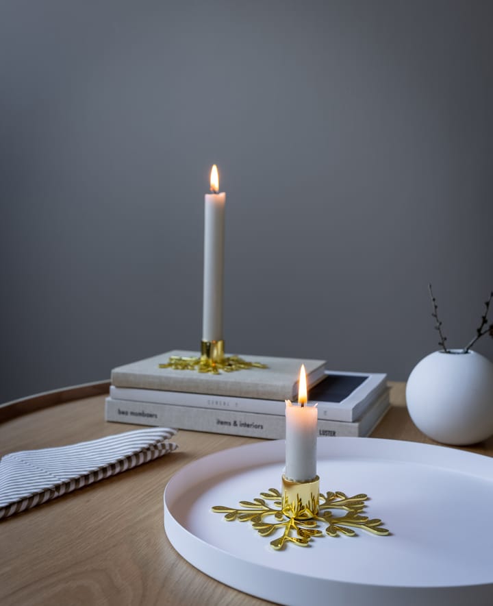 Candelabro Mistletoe, latón Cooee Design