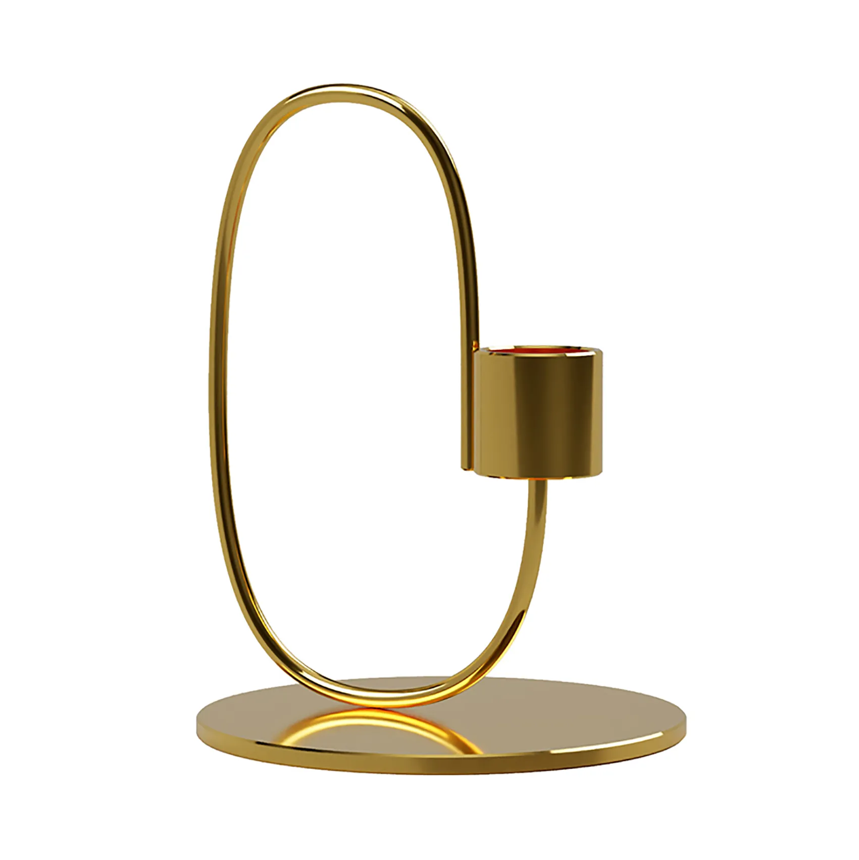Candelabro Swoop, latón Cooee Design