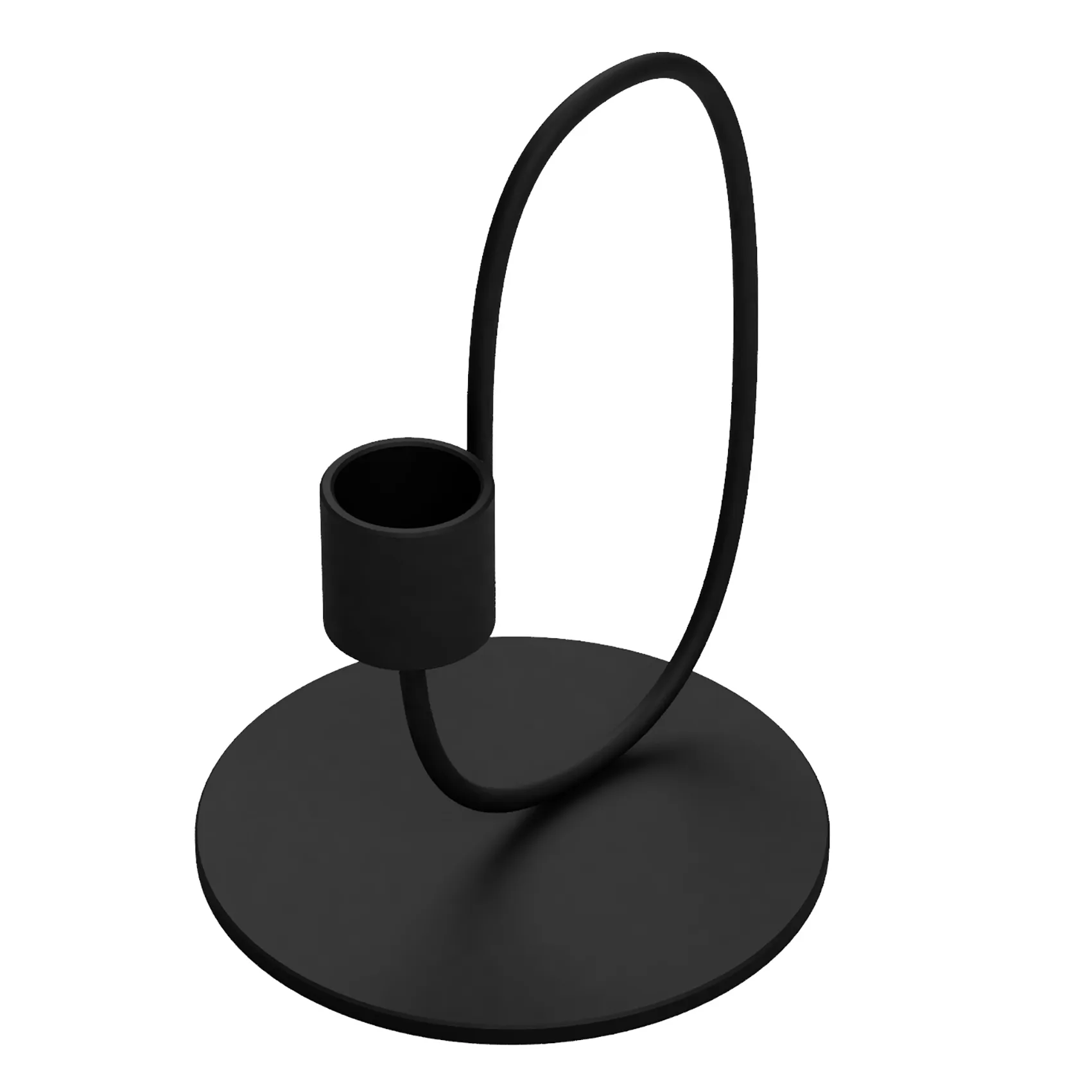Candelabro Swoop, negro Cooee Design