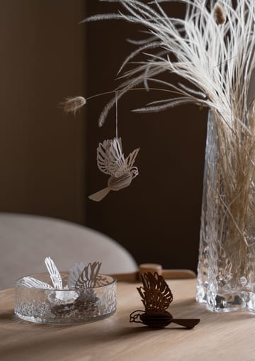 Colgante decorativo de pájaro de papel - Arena - Cooee Design