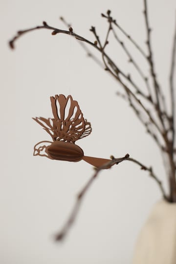Colgante decorativo de pájaro de papel - Café - Cooee Design