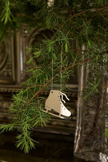 Deco Winter activities adornos navideños, pack de 6 - Acero inoxidable - Cooee Design