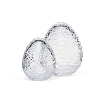 Decoración Gry huevo 12 cm - Clear - Cooee Design