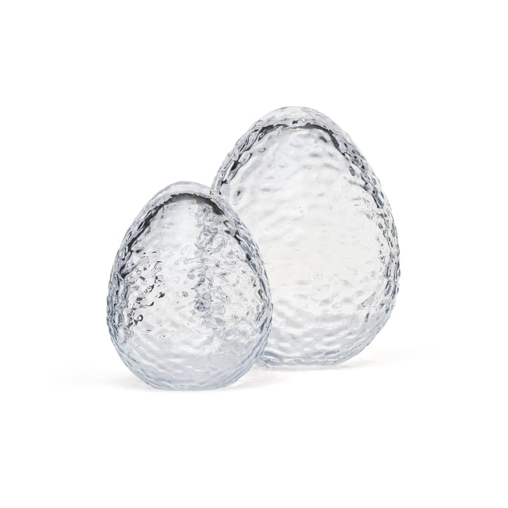 Decoración Gry huevo 16 cm - Clear - Cooee Design