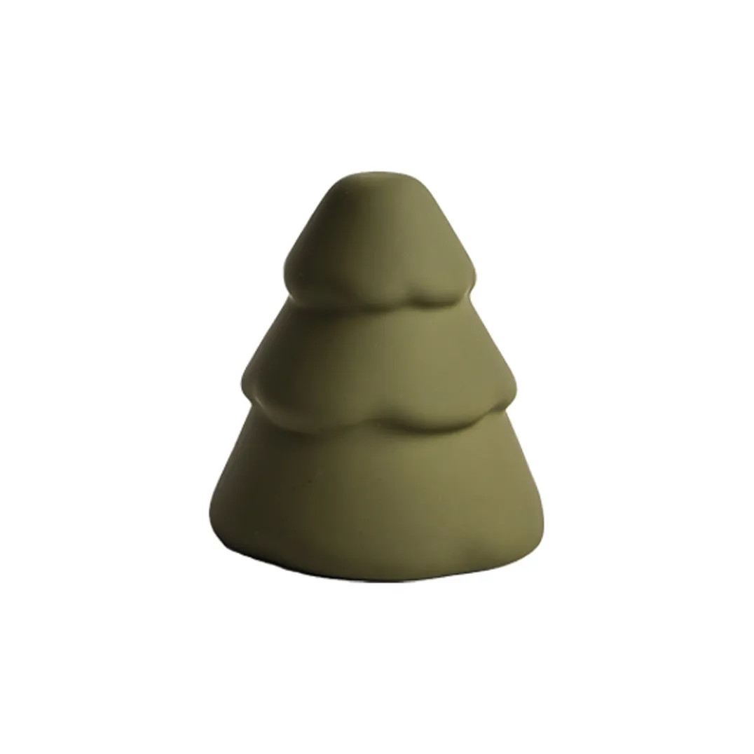 Decoración Snowy árbol de navidad 10 cm, Olive Cooee Design