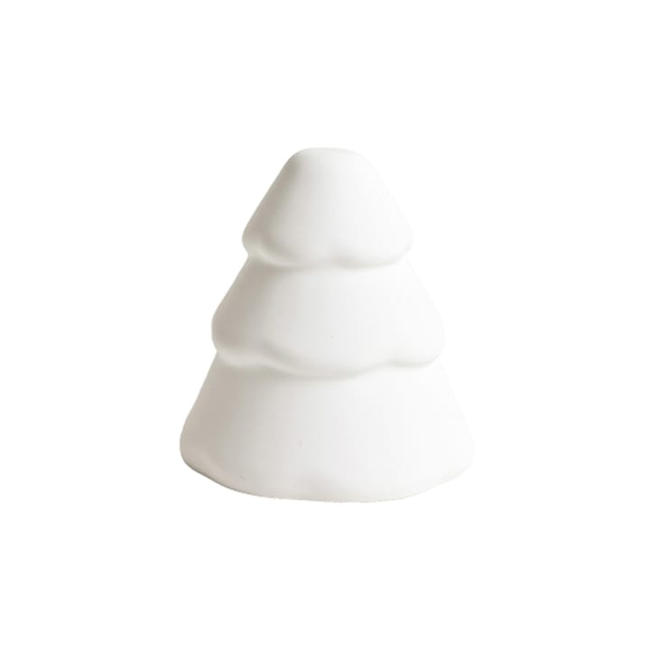 Decoración Snowy árbol de navidad 10 cm, White Cooee Design