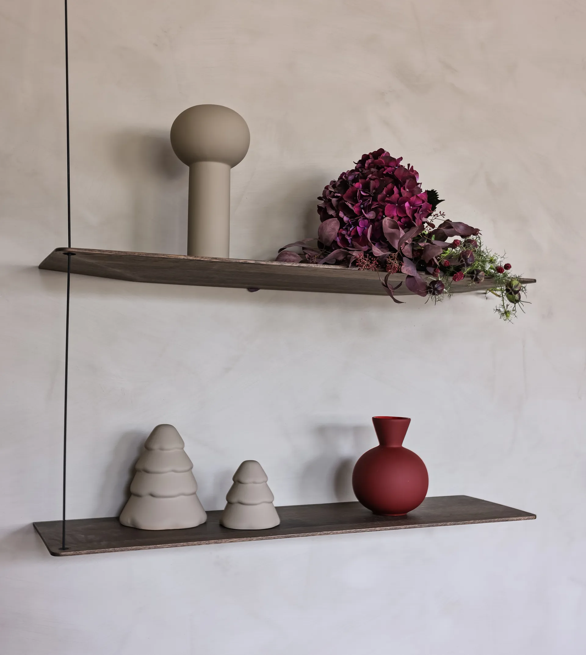 Decoración Snowy árbol de navidad 15 cm, Sand Cooee Design