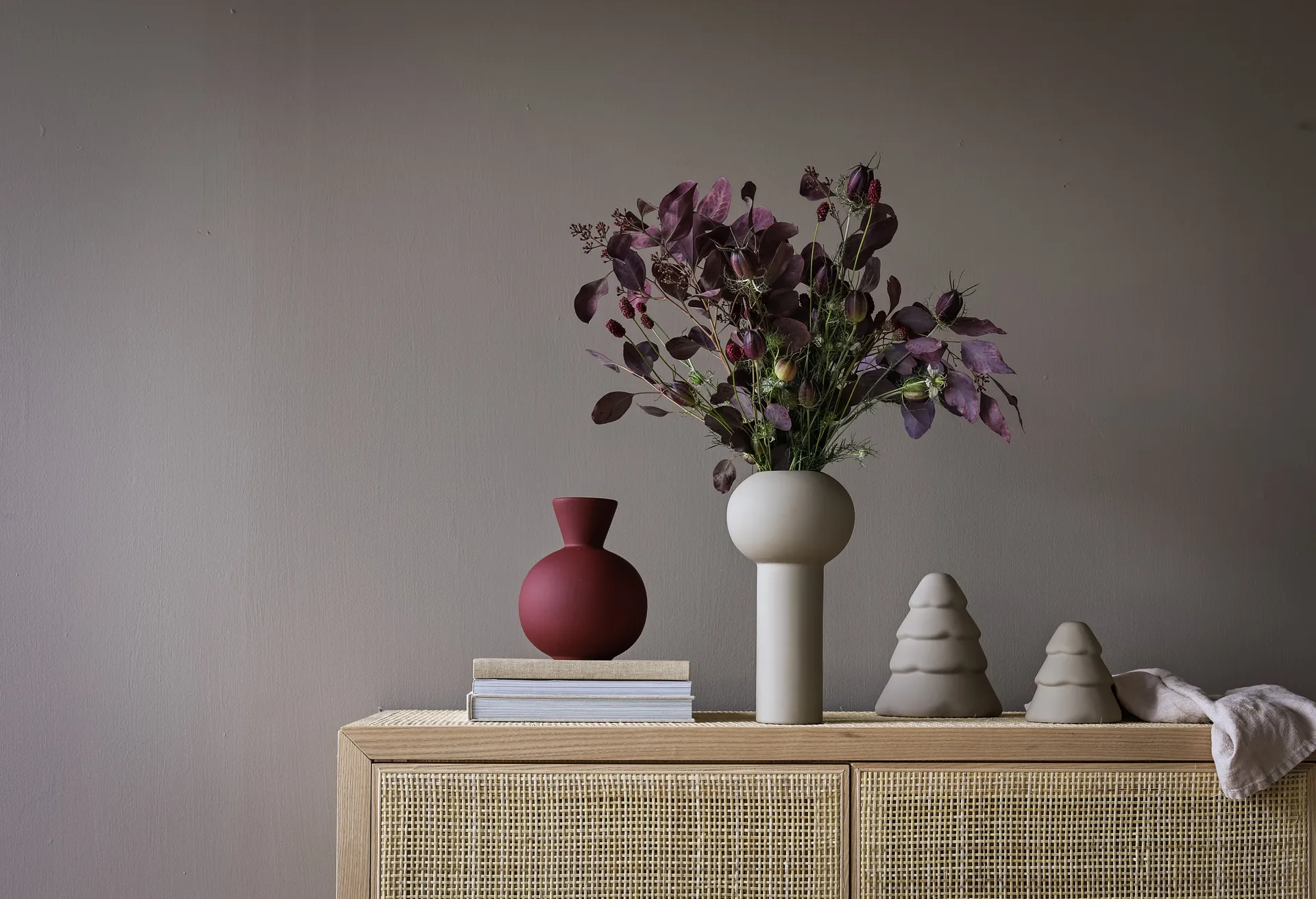 Decoración Snowy árbol de navidad 15 cm, Sand Cooee Design