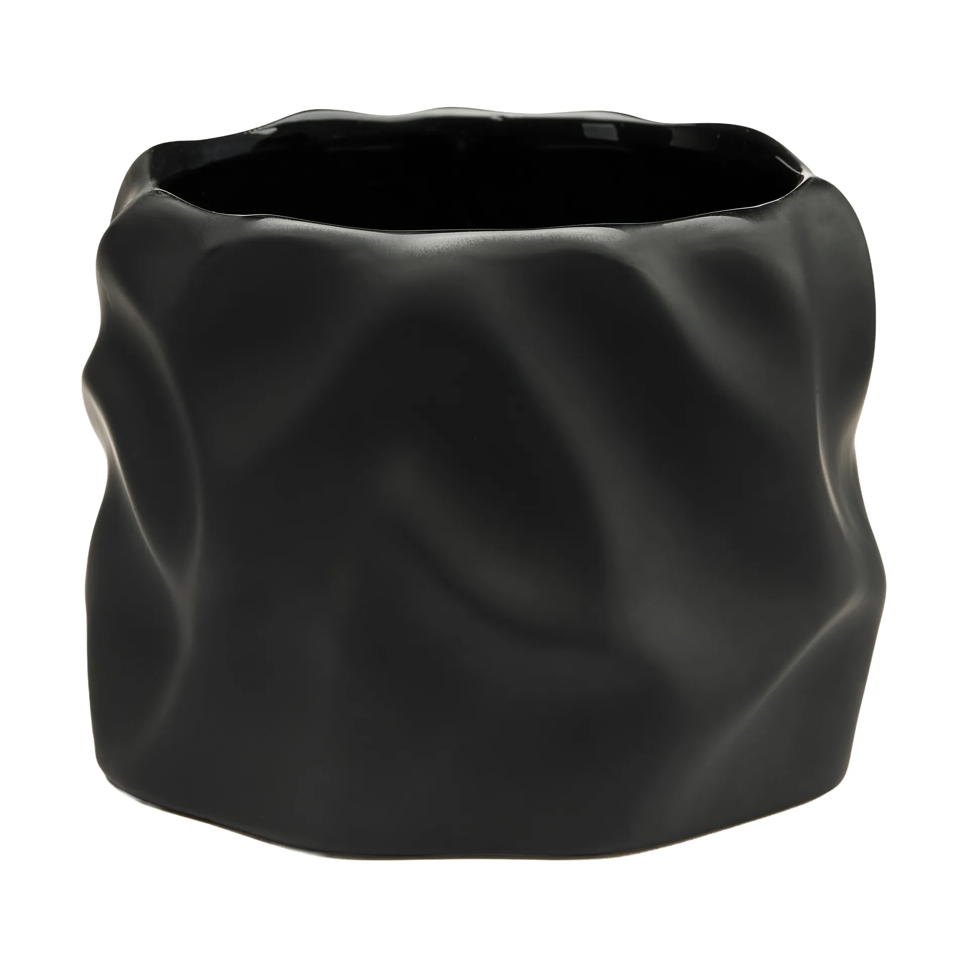 Drift desert maceta, Negro, pequeño Ø15 cm Cooee Design