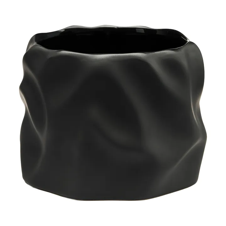 Drift desert maceta - Negro, pequeño Ø15 cm - Cooee Design