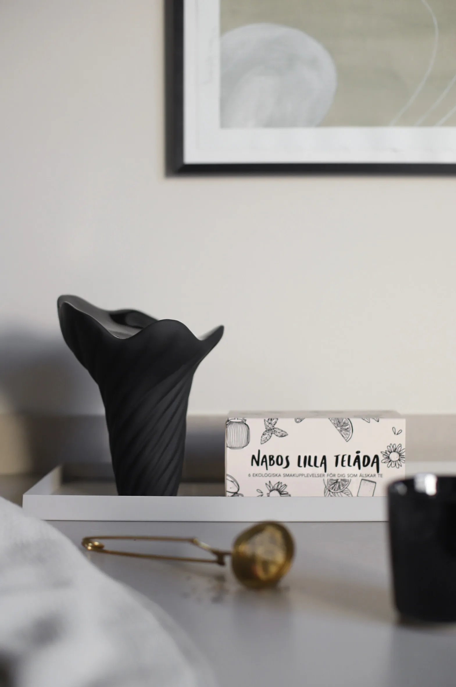 Escultura Fungi large 18 cm, Black Cooee Design