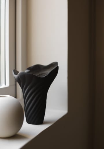 Escultura Fungi large 18 cm - Black - Cooee Design