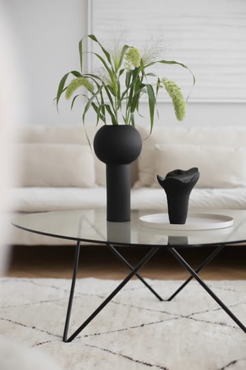 Escultura Fungi large 18 cm - Black - Cooee Design