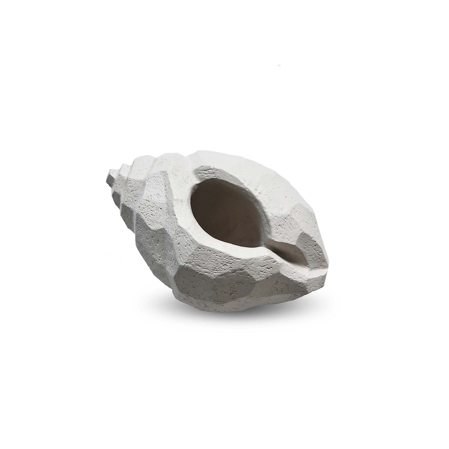 Escultura The Pear Shell 16 cm, Limestone Cooee Design