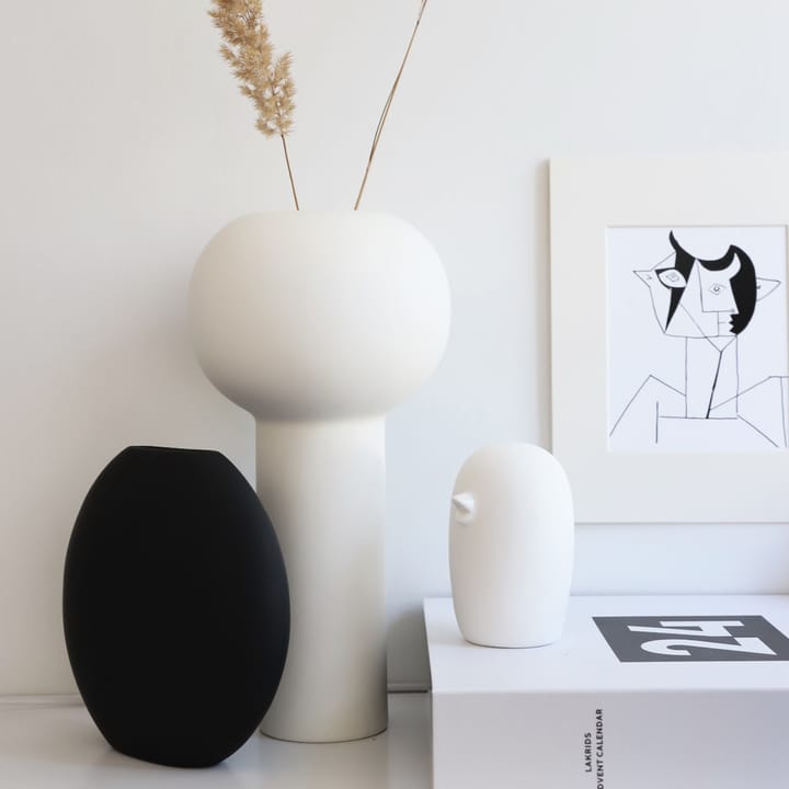 Figura Ceramic Bird 12 cm - White - Cooee Design