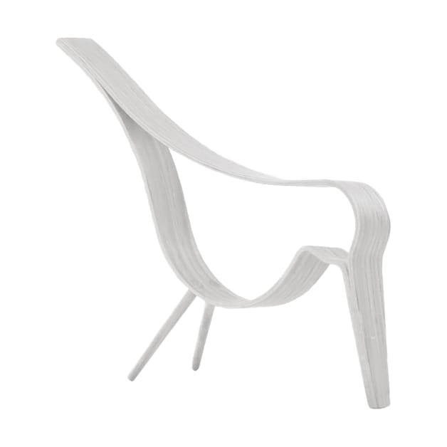 Figura Woody Bird mediana - White - Cooee Design