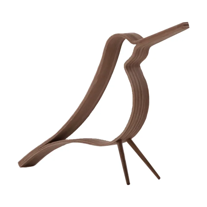 Figura Woody Bird pequeña, Roble teñido oscuro Cooee Design