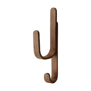 Gancho Woody One - Roble teñido oscuro - Cooee Design