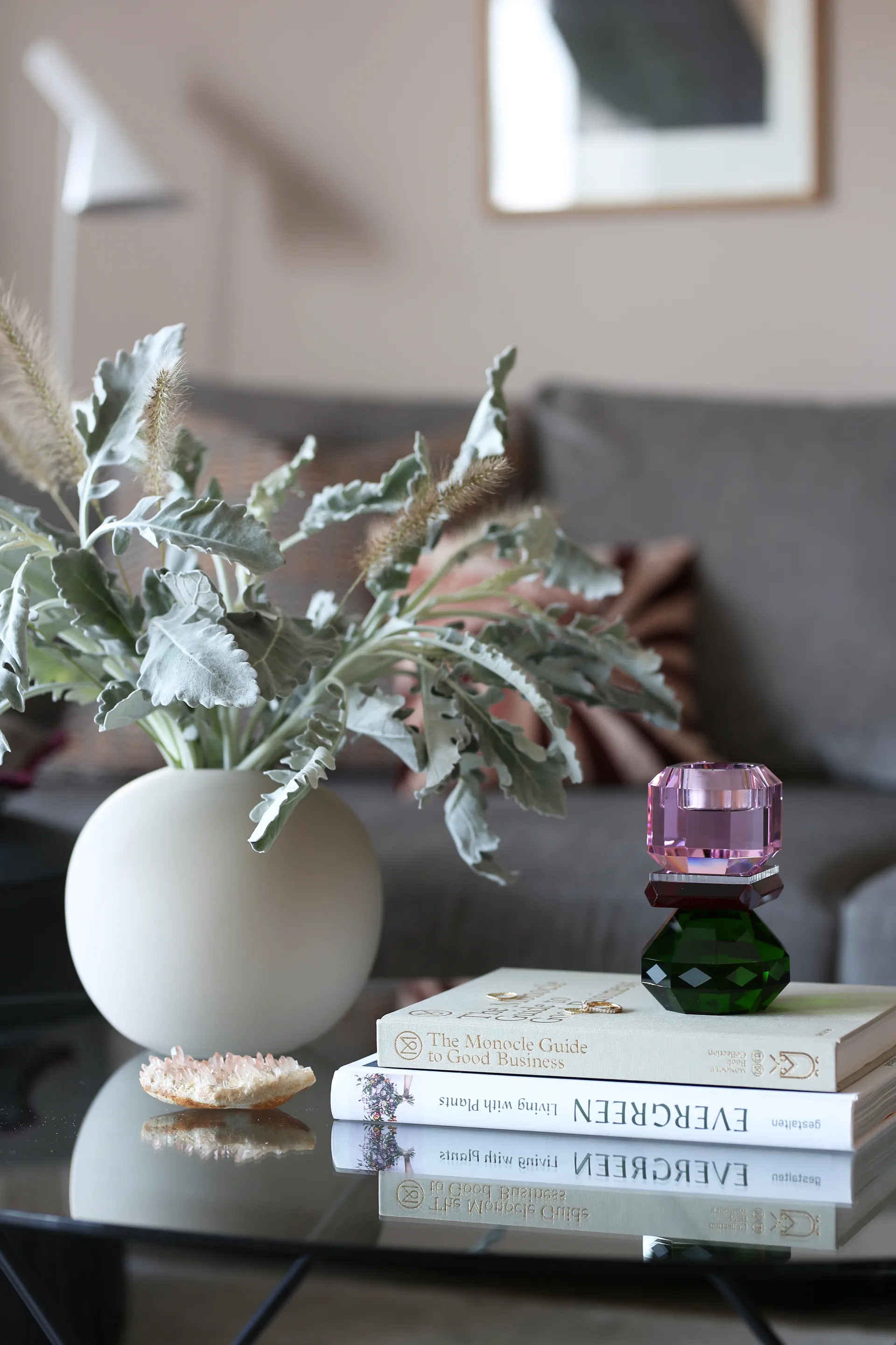 Jarrón Ball arena, 20 cm Cooee Design