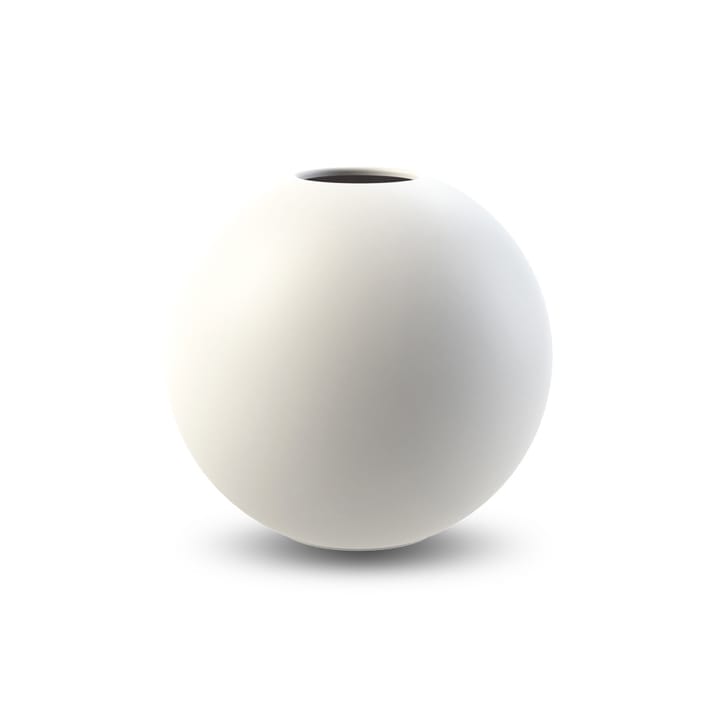 Jarrón Ball blanco - 10 cm - Cooee Design