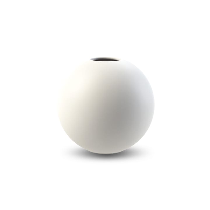 Jarrón Ball blanco - 8 cm - Cooee Design