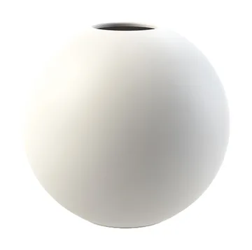 Jarrón Ball blanco - 8 cm - Cooee Design