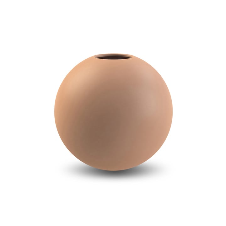 Jarrón Ball cafe au Lait - 10 cm - Cooee Design