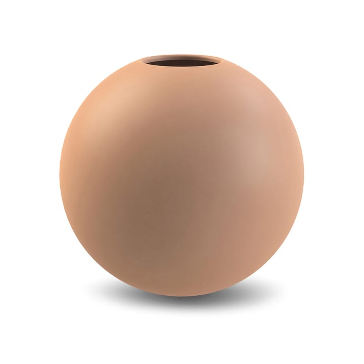 Jarrón Ball cafe au Lait - 20 cm - Cooee Design