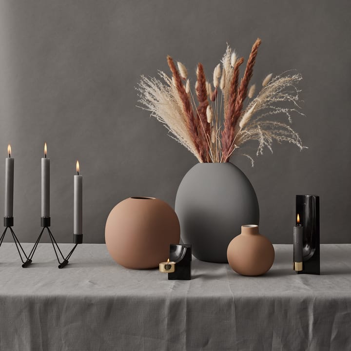 Jarrón Ball cafe au Lait, 20 cm Cooee Design