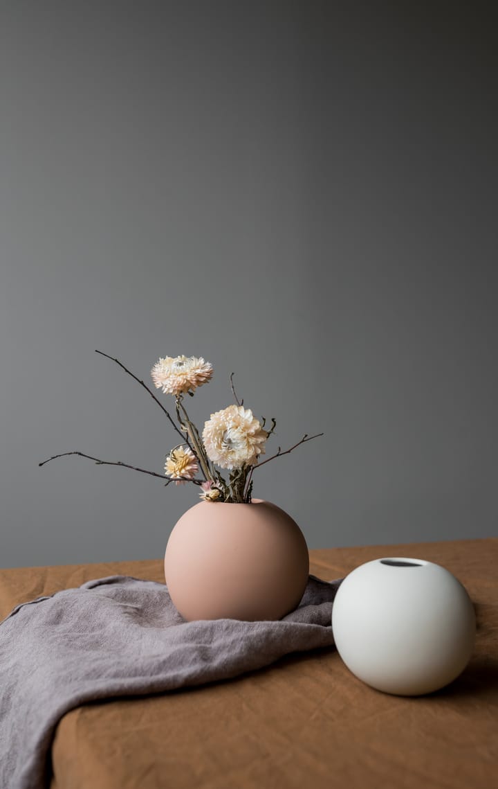 Jarrón Ball cafe au Lait, 8 cm Cooee Design