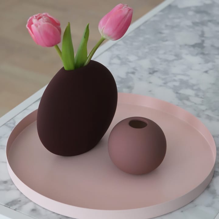 Jarrón Ball cinder rose, 8 cm Cooee Design