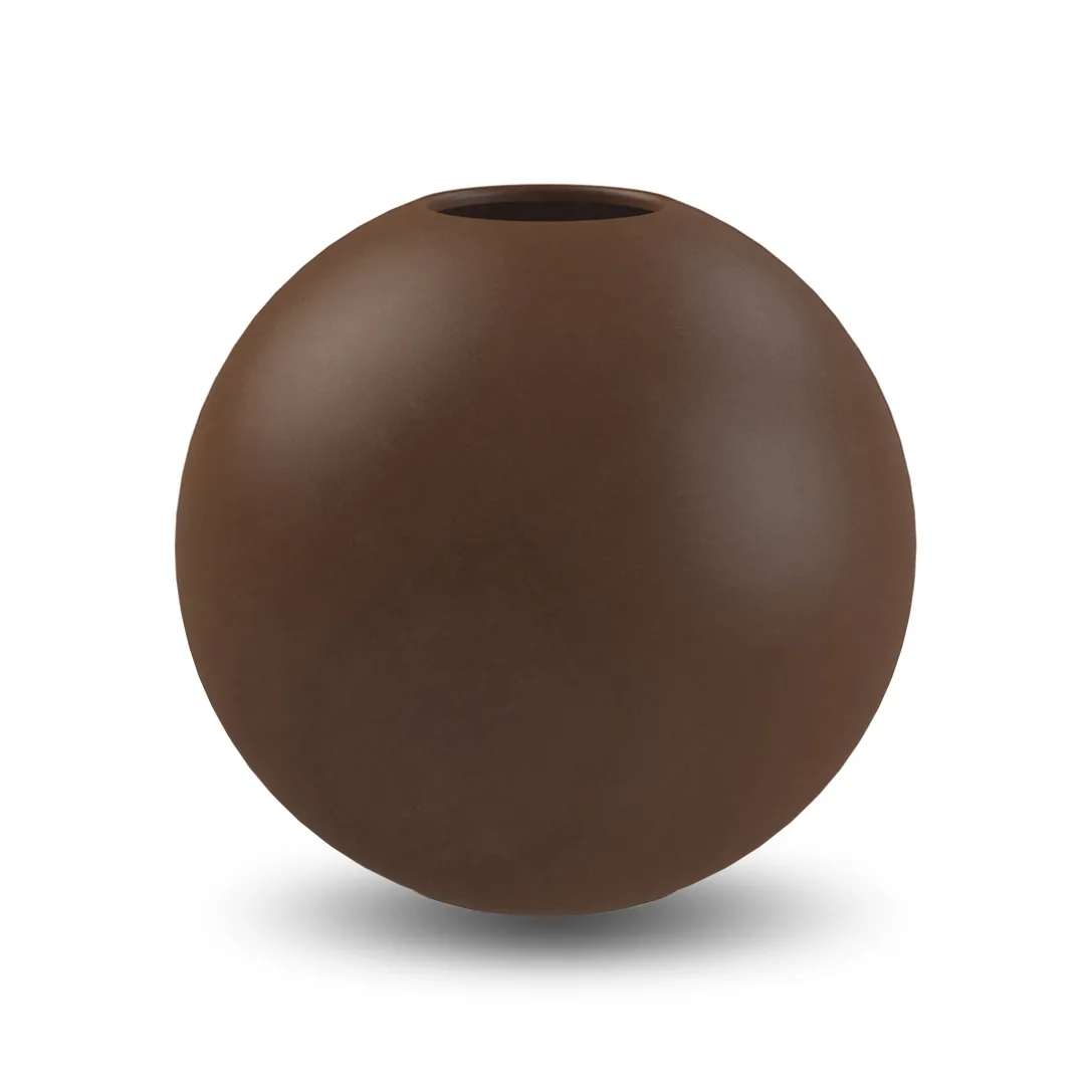 Jarrón Ball coffee, 20 cm Cooee Design