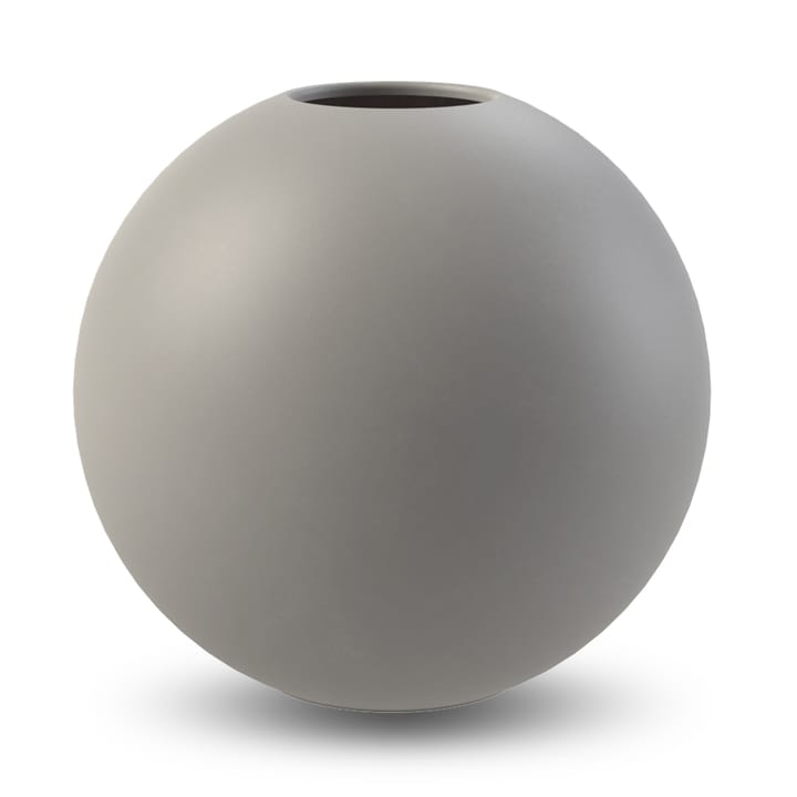Jarrón Ball gris - 30 cm - Cooee Design