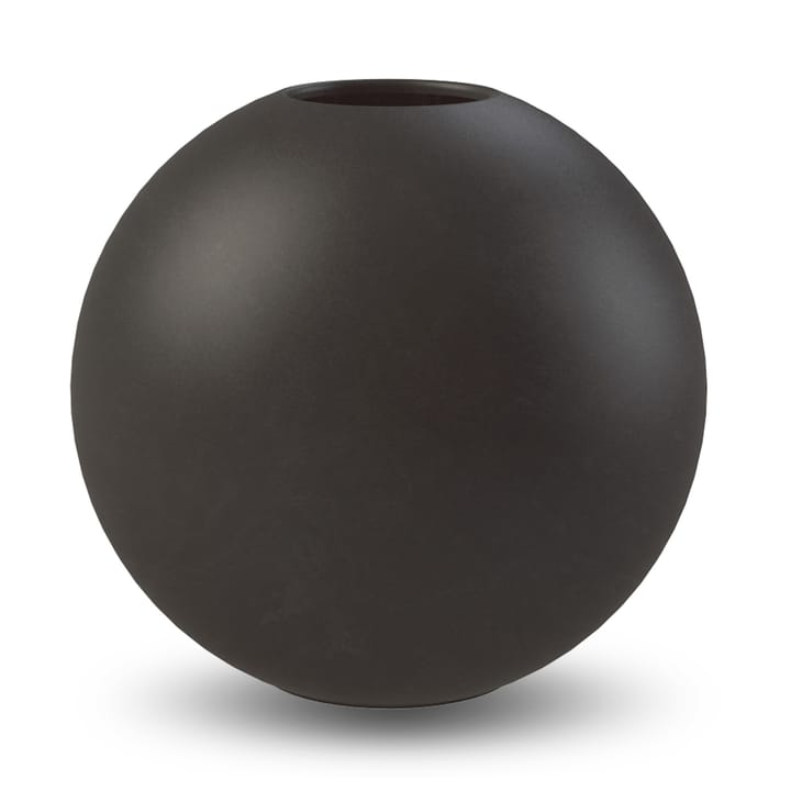 Jarrón Ball negro - 30 cm - Cooee Design
