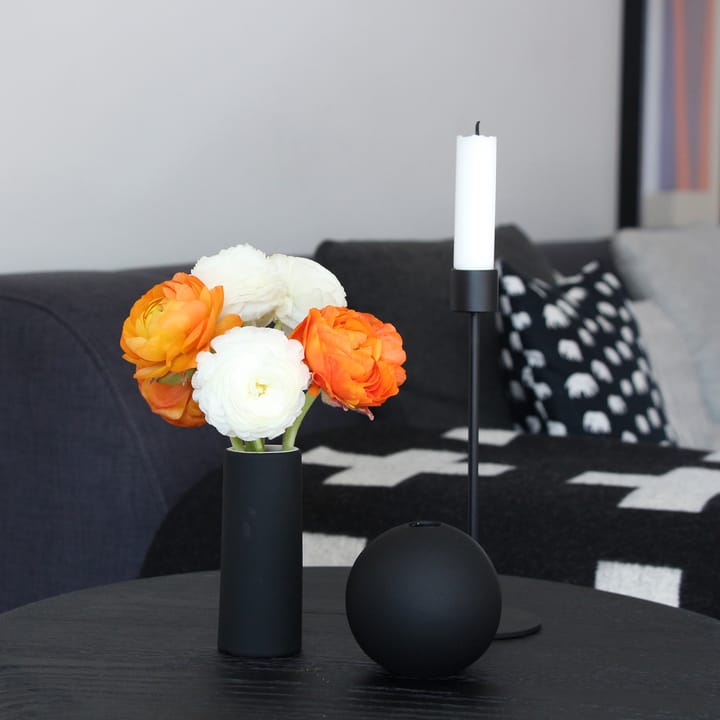 Jarrón Ball negro, 8 cm Cooee Design