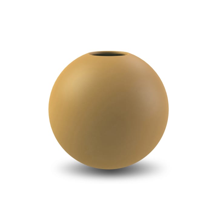 Jarrón Ball ochre - 10 cm - Cooee Design