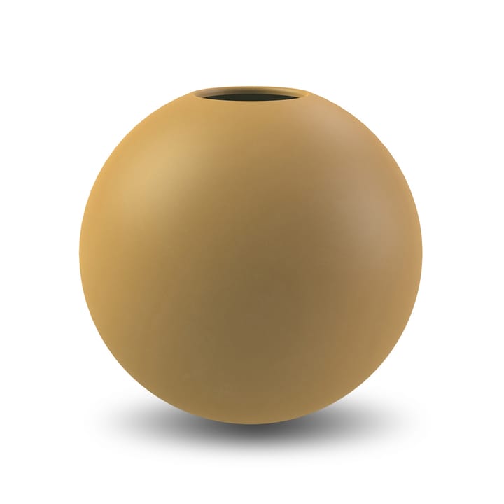 Jarrón Ball ochre - 20 cm - Cooee Design