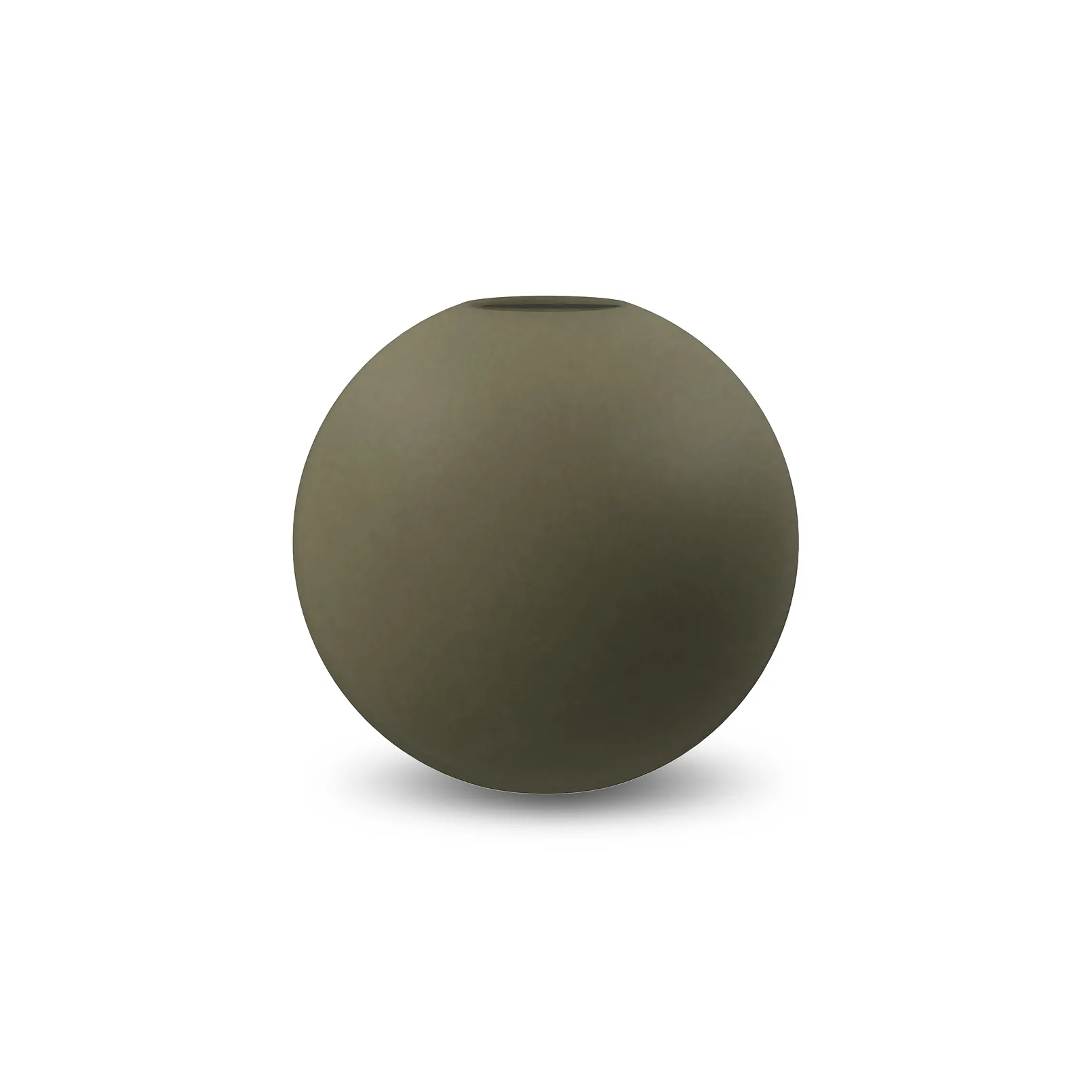 Jarrón Ball olive, 8 cm Cooee Design